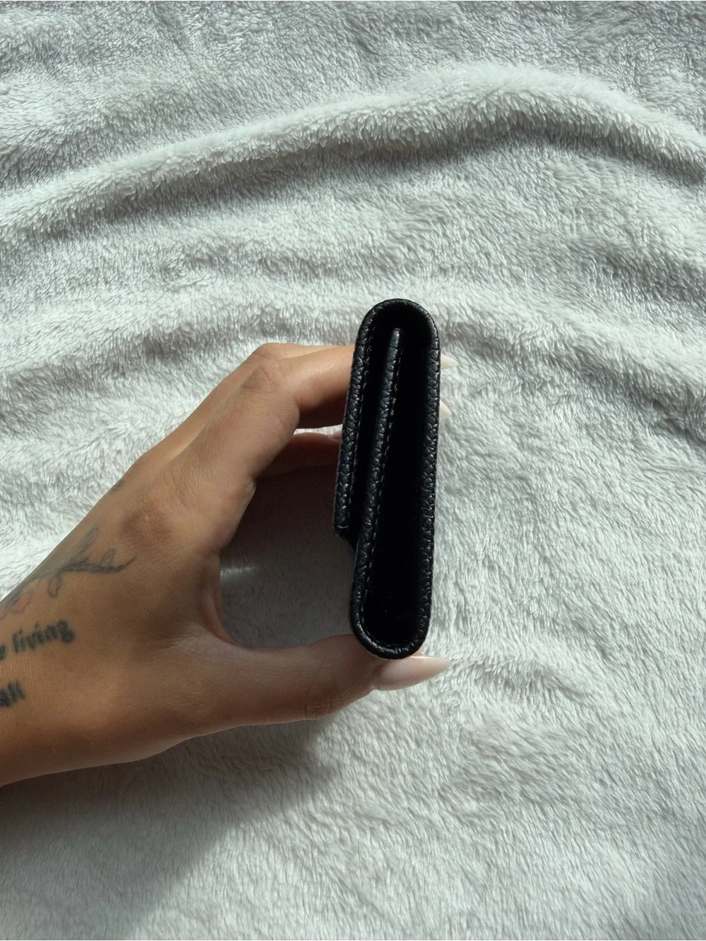 Bvlgari Black Leather 6-Key Holder